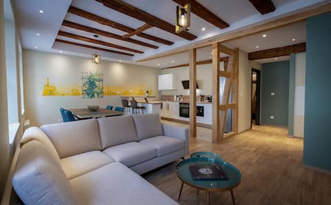 Annonce Airbnb populaire: Luxury appartment 4 persons in the historic center à Haut Rhin