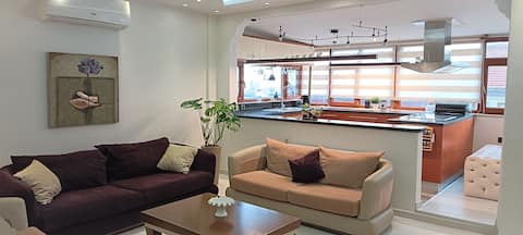 Fully Well-furnished Spacious 2+1 TopFloor AC/Elvt