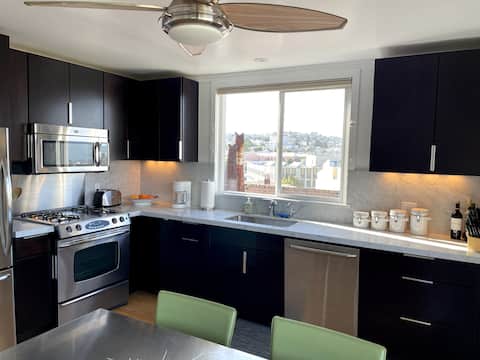 Popular Airbnb listing: Bernal Heights 1 bedroom and office condo w/view in Bernal Heights