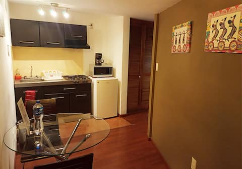 Top performing Airbnb: 1C Elegant suite, tranquility, and ideal location. in Olivar De Los Padres