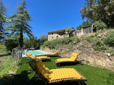 La Bastide de Beauluc villa for 6 people in Tourtour