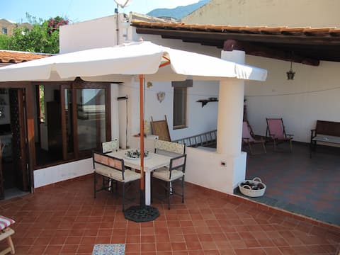 AEOLIAN ISLANDS SALINA HOUSE WITH TERRACES