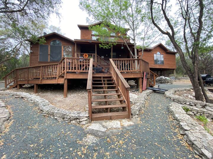 Neal's Lodges Casa De Joy Cabins for Rent in Concan, Texas, United States Airbnb