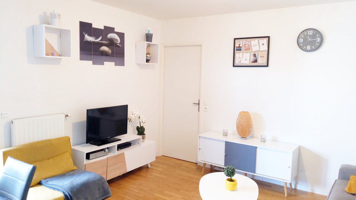Top Airbnb: Beautiful apartment near Paris/ Free parking in Cachan
