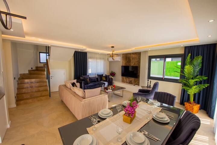 Villa Detay B - ÖZel Havuzlu Doğa Manzaralı Villa - Ölüdeniz