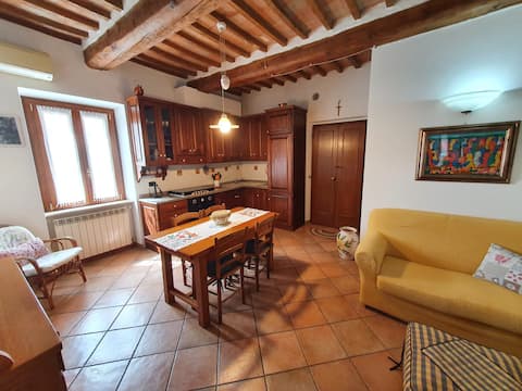 Proprietà Airbnb di successo: Buriano apartment in an ancient medieval village a Castiglione Della Pescaia
