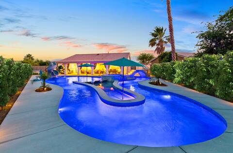 LAZY RIVER, Water slide, Race track, Arcade room