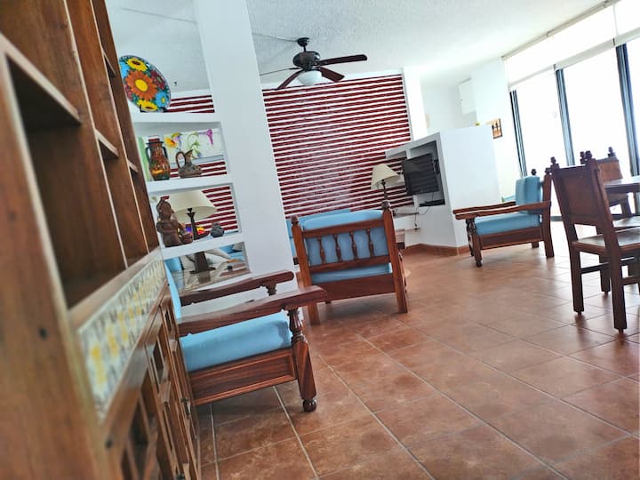 Apartment 4 People, In Condominium With Pool - Manzanillo, México