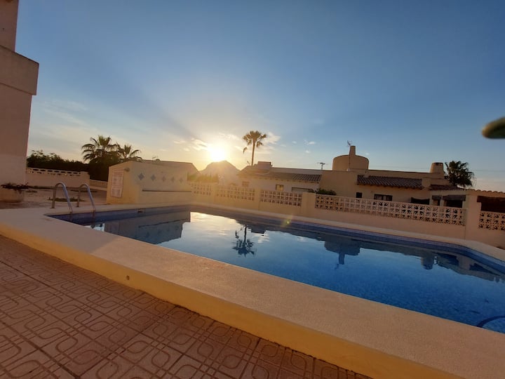 Cosy Ground Floor Flat With Outdoor/terrace Area - Altea