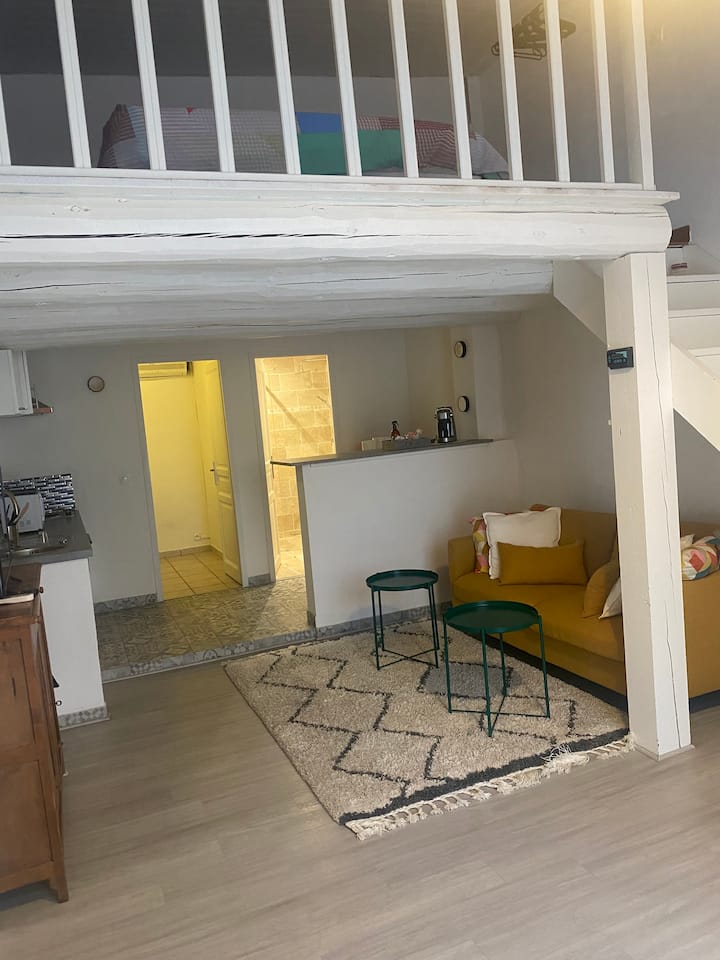 Grand Studio Mezzanine Tout éQuipé 2 à 4 Personnes - Saint-Cyr-sur-Mer