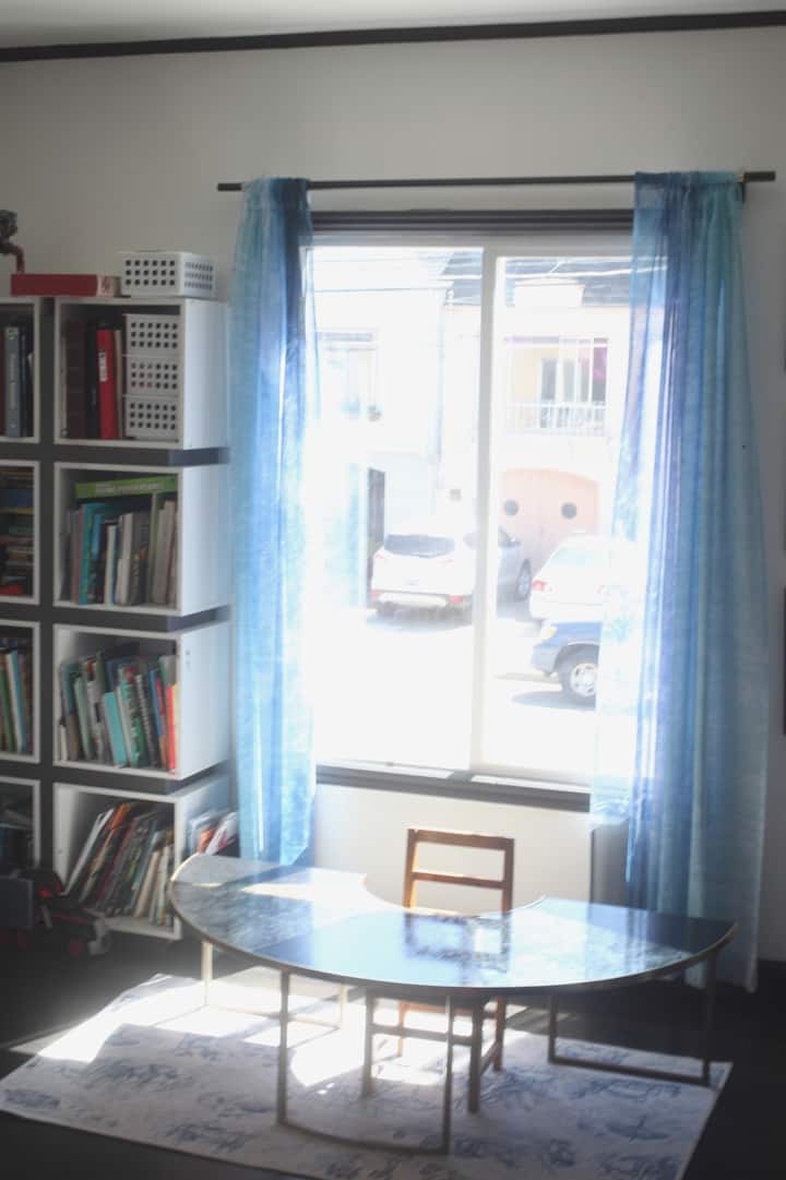 výhľad z detskej spálne