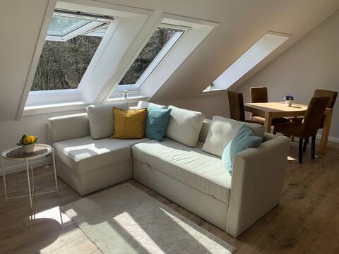 Sunny city apartment in quiet park location