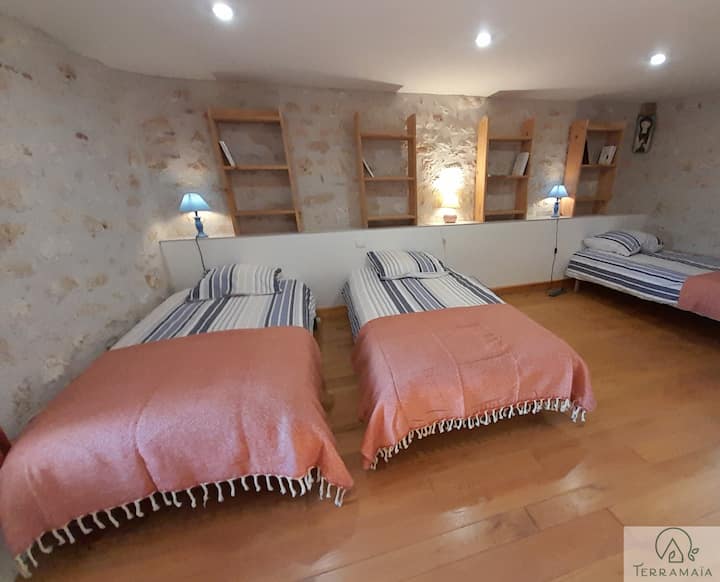 La habitación 2 del palomar de Terramaia