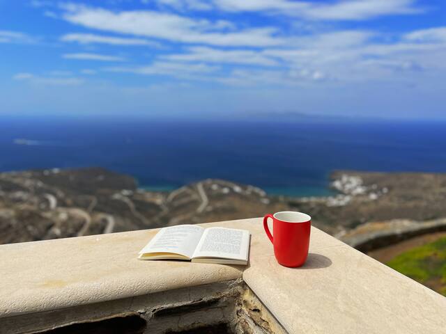 Dionysos sea and stone luxury villa gallery image 2