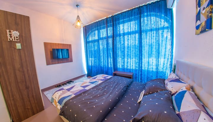 The Jewel of Mostar - Studio apartment Sapphire - Sleeping area
