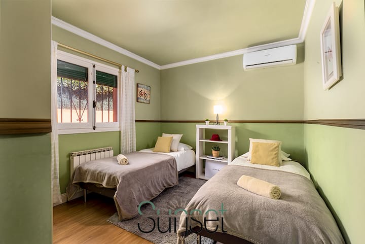 Spálňa 4 s dvoma samostatnými lôžkami 