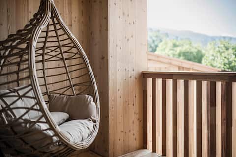 Chalet in Stadl 2: with private Finnish sauna