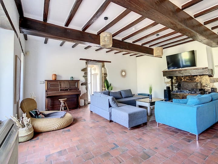 Gîte 12 Personnes Entre Mer Et Campagne - Pays de la Loire