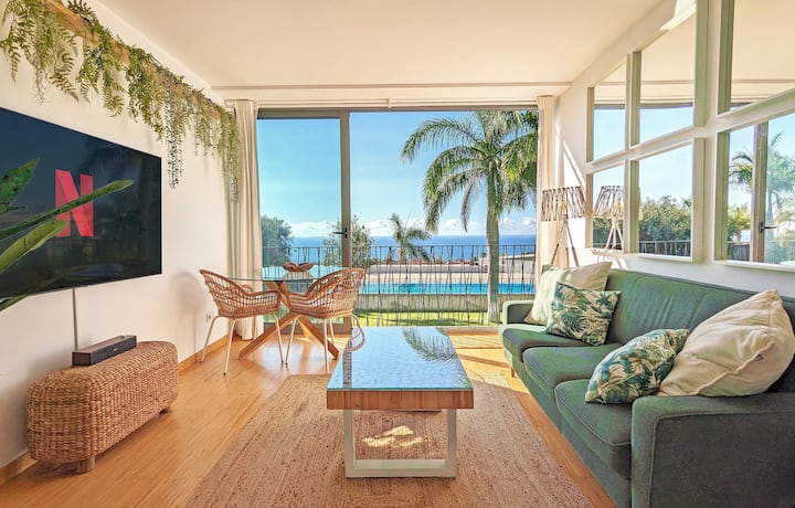 Quinta Suite Duplex ® - Terrace, Pool & Sea Views!