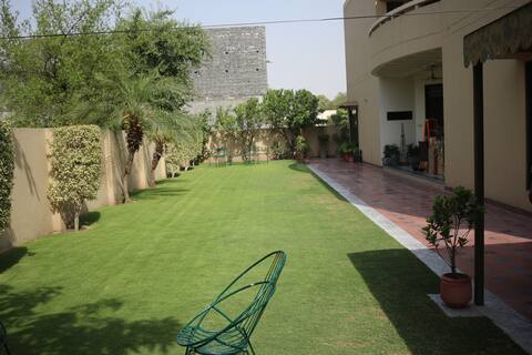 3-Bedroom home with large side lawn and parking