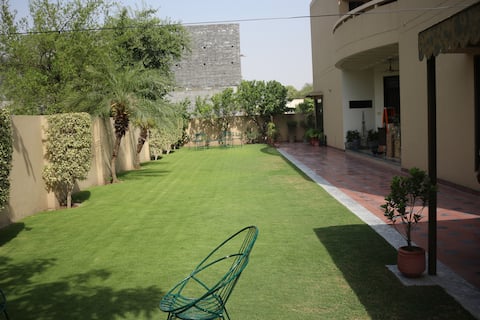 3-Bedroom home with large side lawn and parking