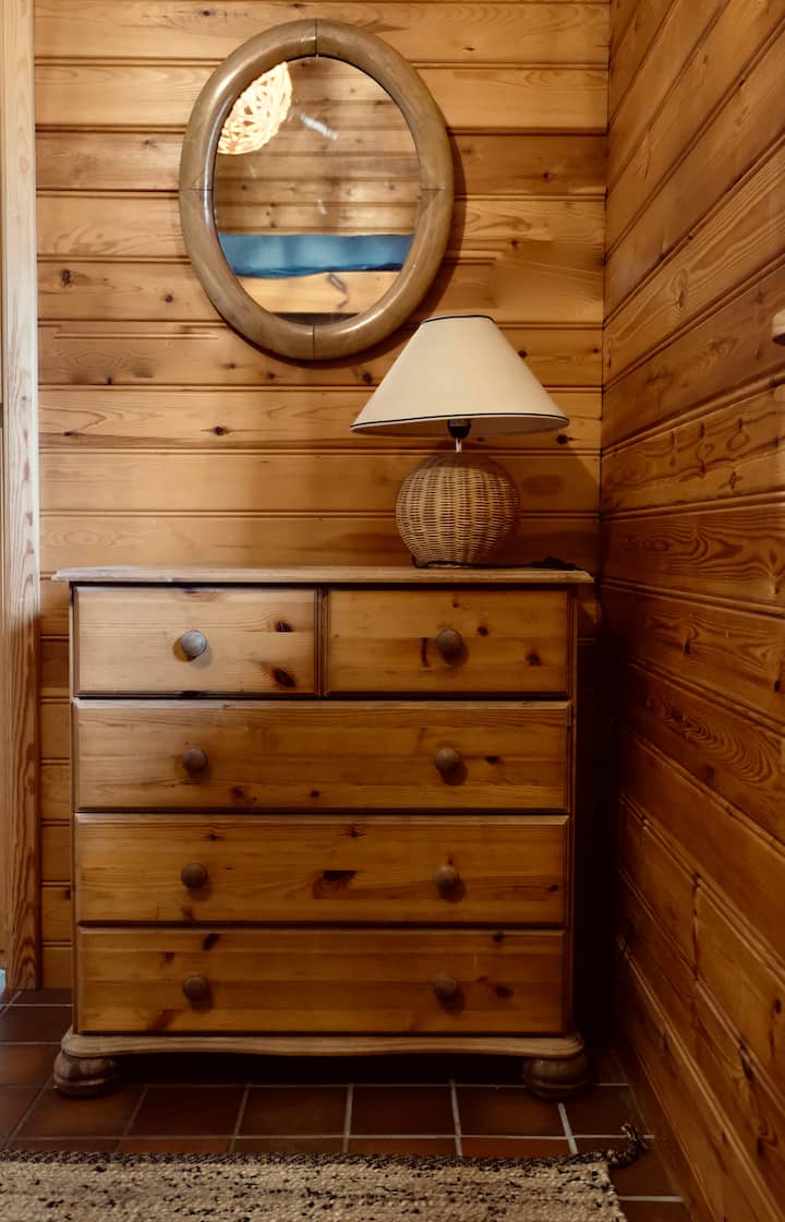 le petit coin du Montana... cette chambre a la jolie vue sur le bain nordique