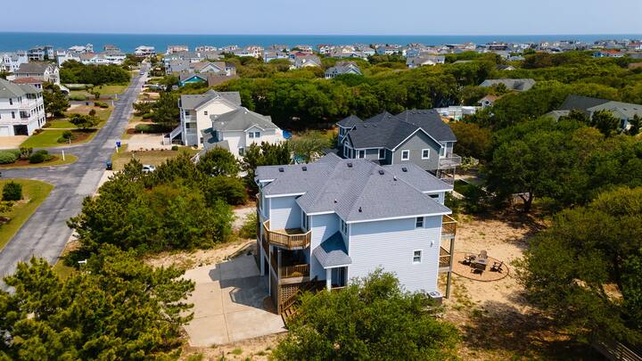 Villa Farol - Walk to the Beach and Downtown Duck!