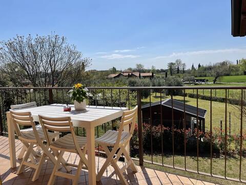 Quiet place, private garden and bike storage
