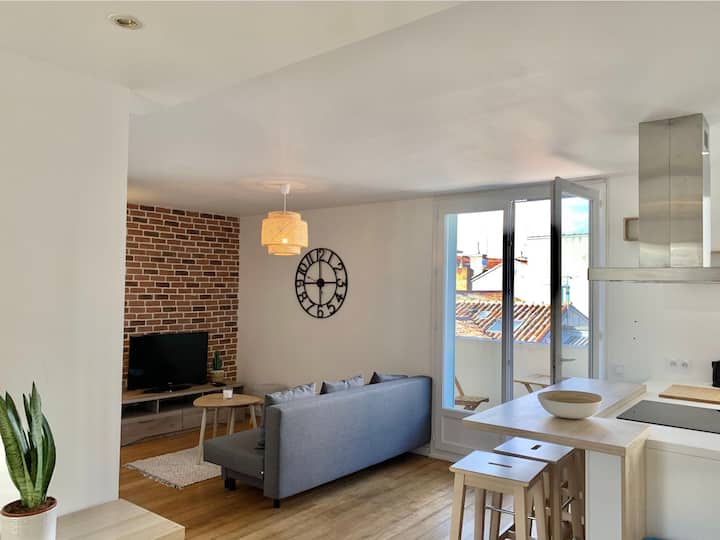 Plein-centre : Lumineux, Climatisation Et Parking - Toulouse