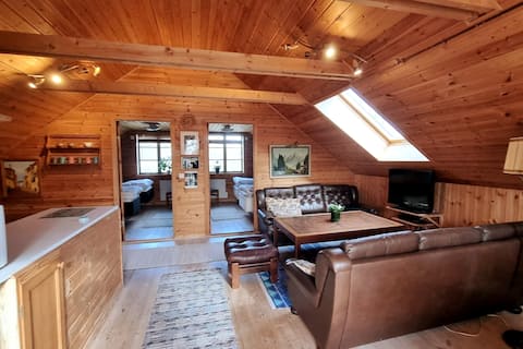 Nice apartment overlooking Mörrumsån