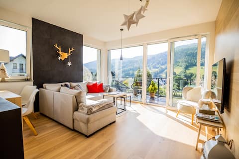 Top performing Airbnb: Jodłowa Ski&Bike apartment with a view in Szczyrk