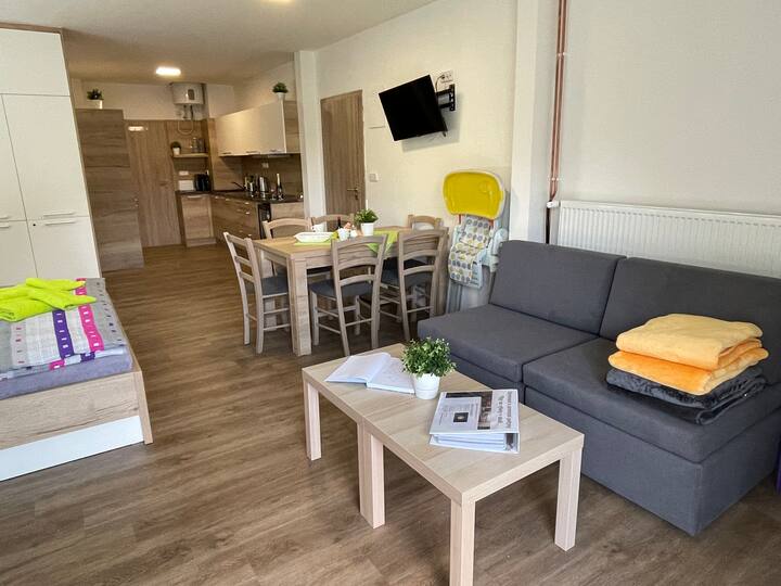 Ubytování Wellness Zlín 10km Dubový Apartmán - Zlínský kraj