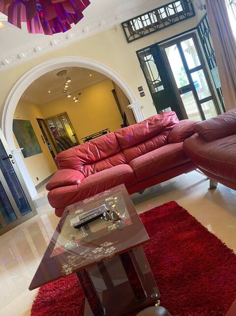 Furnished two bedroom living room apartment