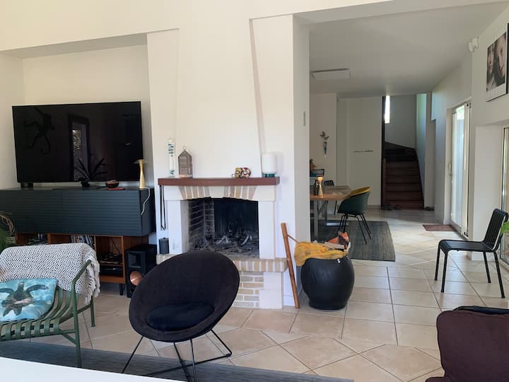 Maison D'architecte Avec Piscine Intérieure - Dinard