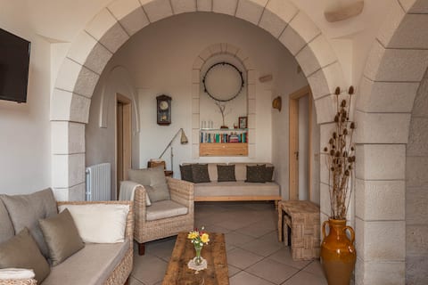 Popular Airbnb listing: THE SEVEN CONES - TRULLO LAVENDER in Ostuni