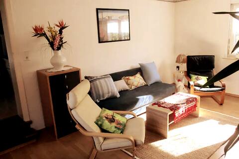 2 room flat on a horse farm