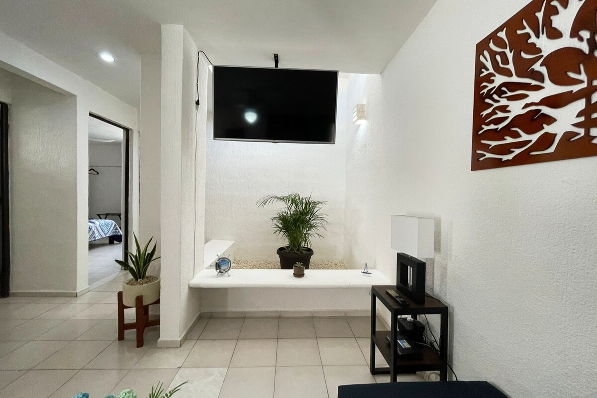 Top Airbnb: Casa Puesta del Sol/2Bed/comfortable/Nice/just like home in Fraccionamiento Rinconada De Chuburná