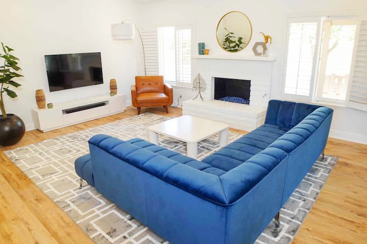 King Bed Private Pool Lux Quiet Sanctuary 3br/2ba - Palm Springs, CA