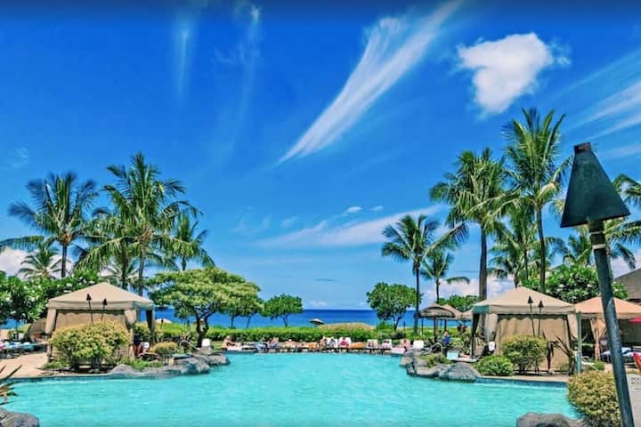 2 Br Ocean View Luxury Resort Condo W/xl Balcony - Kaanapali, HI