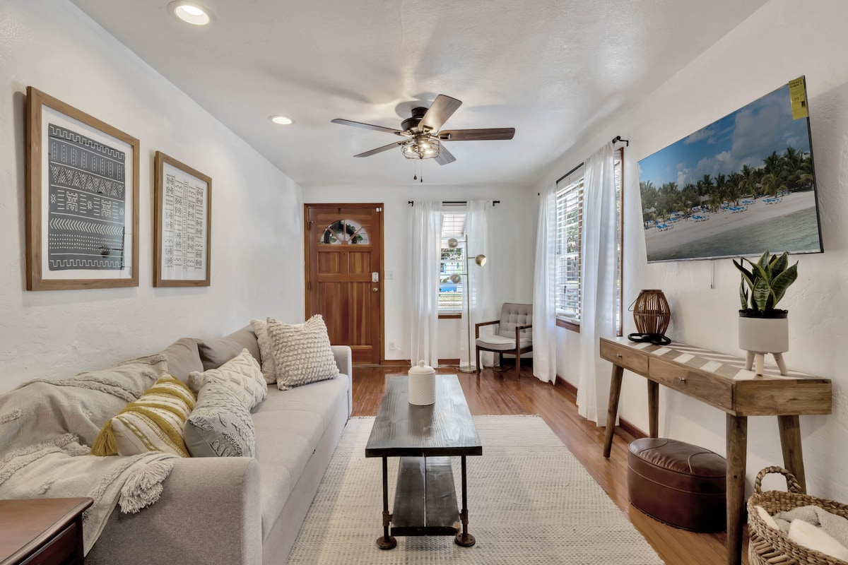 Cozy Boho Beach Bungalow