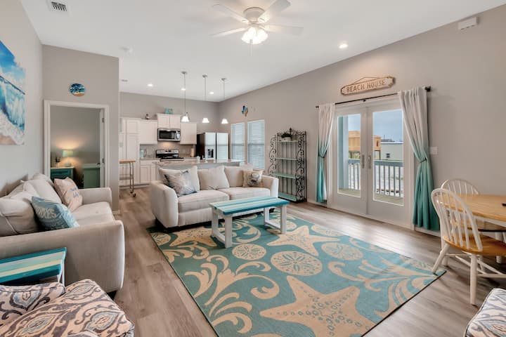 Imagine winding down at the end of a long day at the beach with your beverage of choice on this brand new comfy furniture.