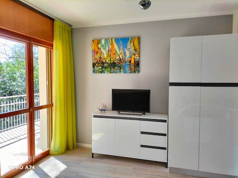 Successful Airbnb property: Renovated apartment with parking in Grado