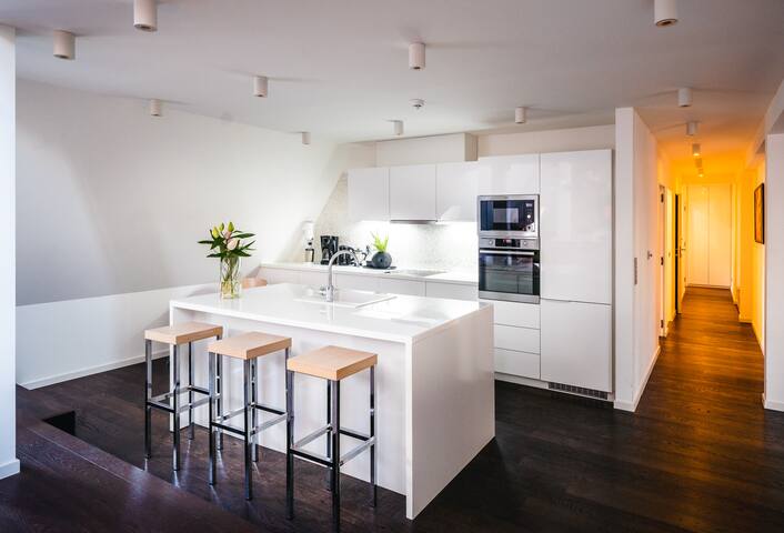 6BR+2.5Bath+A/C CHIC Penthouse at Wenceslas Square gallery image 3