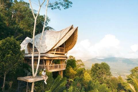 LaputaVilla#2 “The Bamboo Castle in The Sky"