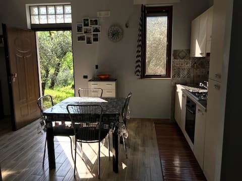 House in a rustic and quiet setting