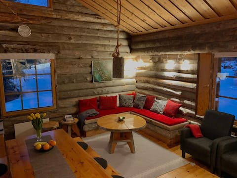 Logwood Chalet in the calmness