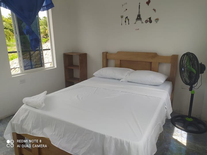 Chambre double deux fenêtres