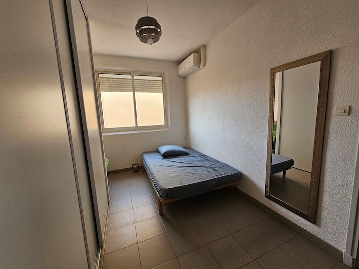 spálňa 2: posteľ pre 1 osobu v 120