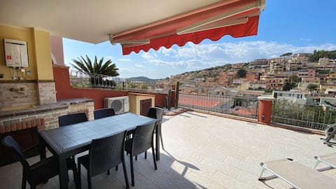 Successful Airbnb property: Sea view apartment in Villasimius