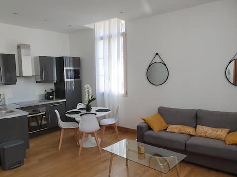 Annonce Airbnb populaire: T2 cozy-40M2-4pers- Dijon city center à Dijon